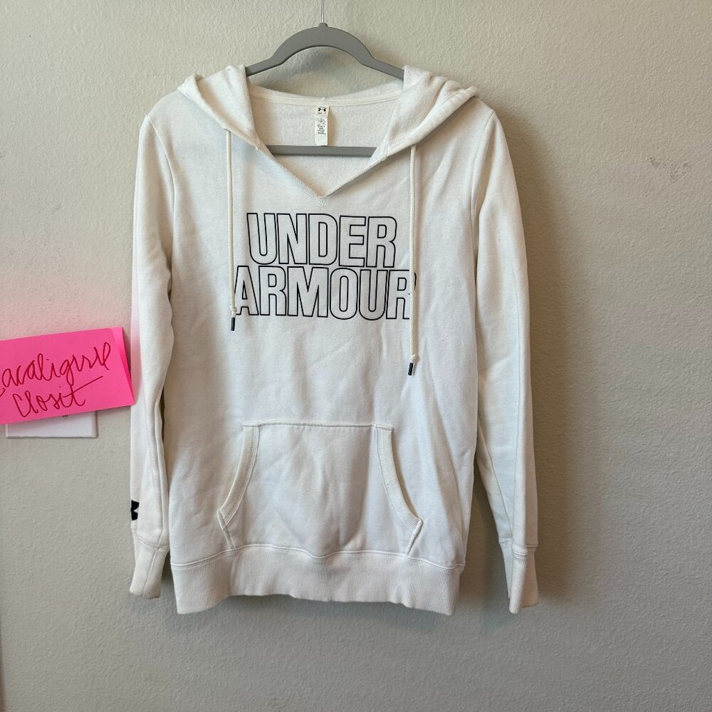Under Armour White Hoodie